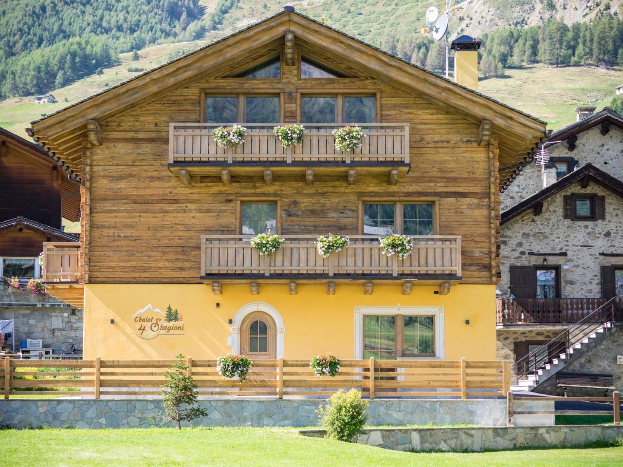 Chalet 4 Stagioni Villa ลีวินโญ ภายนอก รูปภาพ